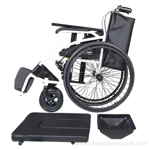 Factory Price Maidesite CheapFolding Hospital Wheelchair